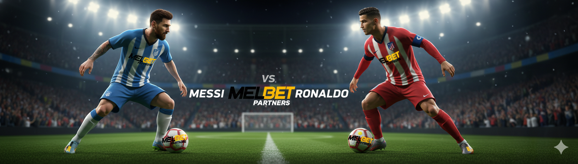 Messi vs Ronaldo - Melbet Partners Event